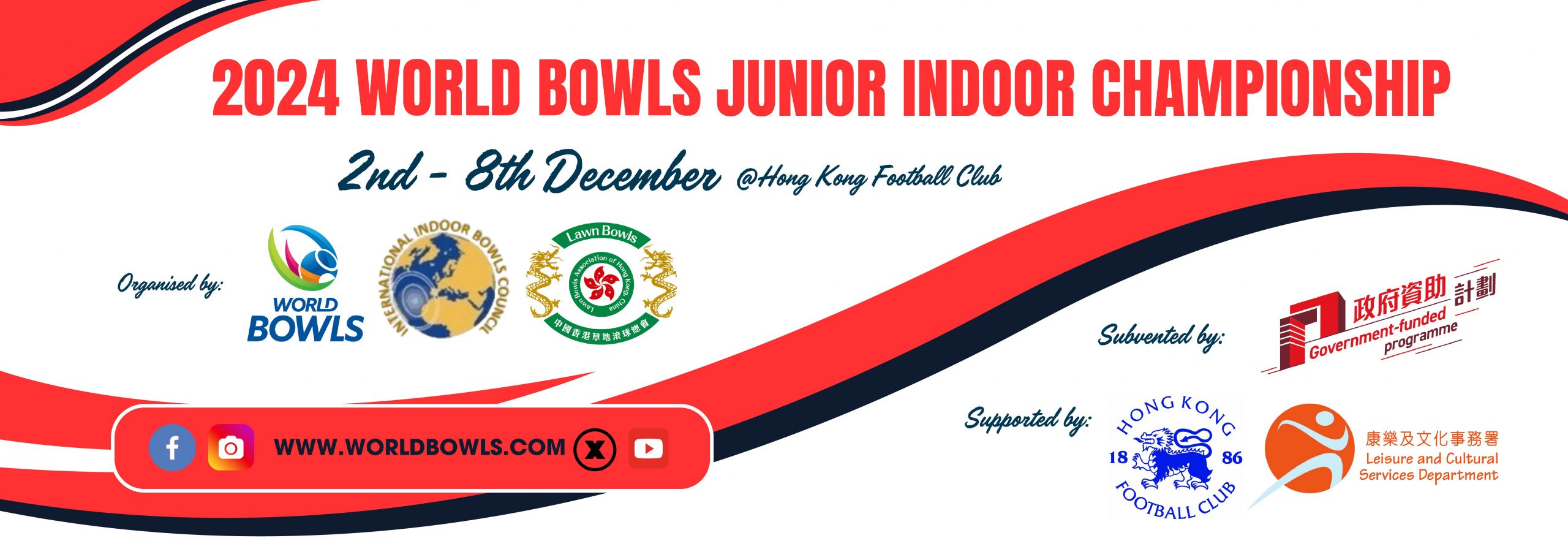 2024 World Bowls Junior Indoor Championship (Updated on 11 Dec, 2024)