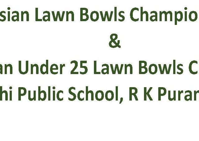 17th Asian Lawn Bowls Championships & 15th U25 Asian Lawn Bowls Championships