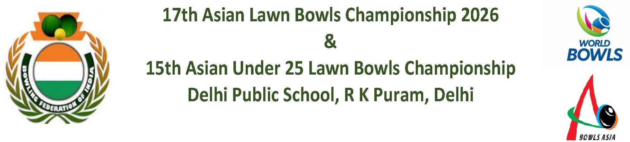 17th Asian Lawn Bowls Championships & 15th U25 Asian Lawn Bowls Championships